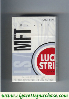 Lucky Strike Ultra LS MFT cigarettes hard box